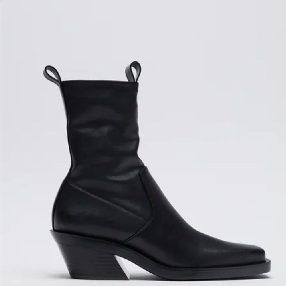 Zara black boots